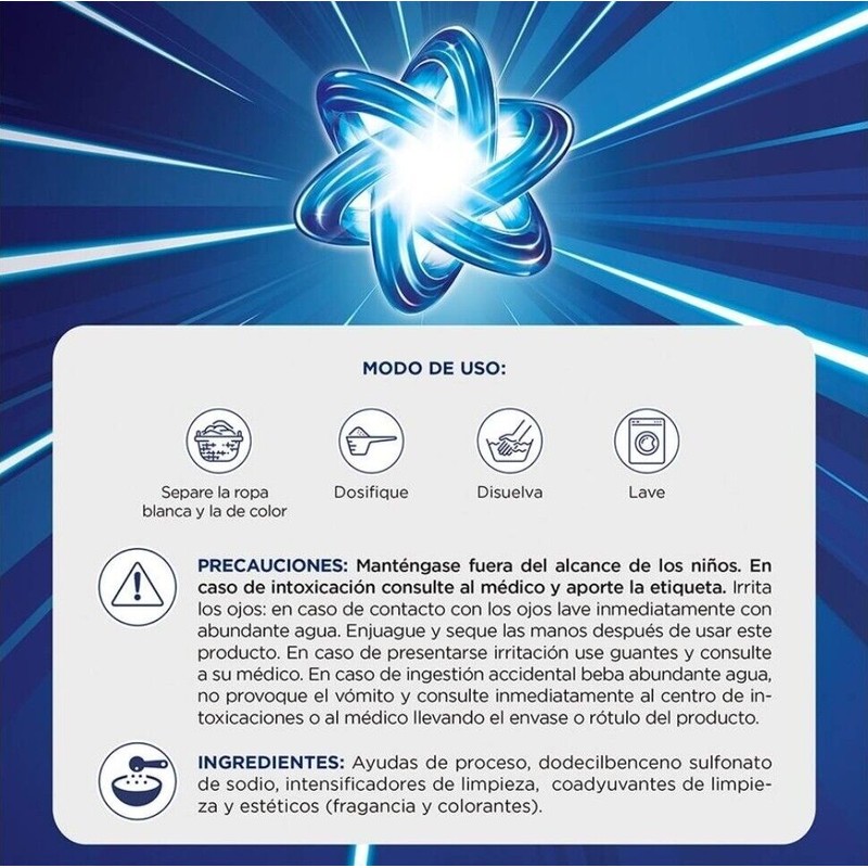 Ariel Detergente en polvo Ariel Revitacolorcui