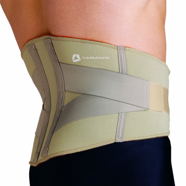 Thermoskin Lumbar Back Support, Beige, 3X-Large