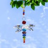 H&D Window Dragonfly Pendant Crystal Suncatcher Fengshui Rainbow Maker