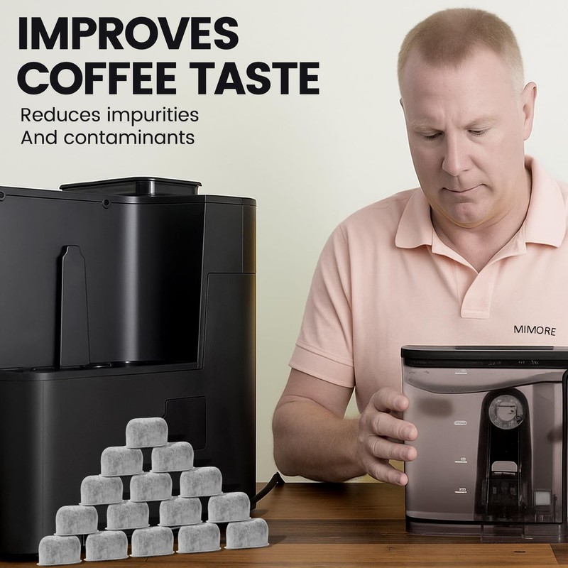MIMORE Coffee Water Filter - 15 Pack Coffee Maker Water