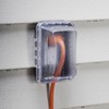 TayMac MM410C Single Horizontal/Vertical Mount 1-Gang Weatherproof In-Use Electrical Outlet
