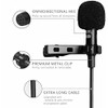 Project Telecom USB-A Lavalier Lapel Microphone – Clip-On USB Mic