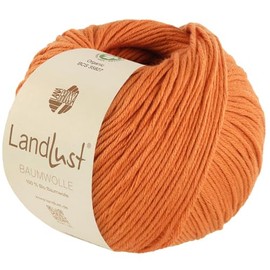 LANA GROSSA Landlust Cotton | Classic Organic Cotton Yarn, Gots Certified | Hand Knitting Yarn Made of 100% Cotton (Organic) | 50 g Wool for Knitting & Crocheting | 115 m Yarn