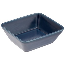 Hasamiyaki 17455 OVENWARE Square (S) 4.5 x 3.9 inches (11.5 x 10 cm), Blue
