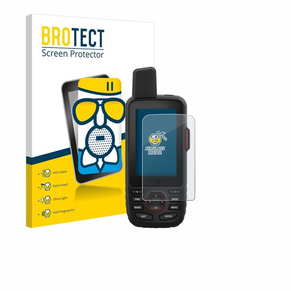BROTECT Anti-Glare Protective Glass for Garmin GPSMAP 66i Screen Protector