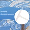 Glass Wiper with Non Slip Handle Silicone Window Cleaner Squeegee