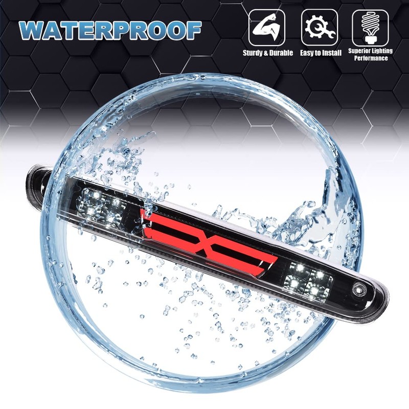 PIT66 LED 3rd Brake Light, Compatible with 07-14 Chevy Silverado/07-14