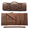 XINZUO Chef Knife Roll Bag-Professional Chef Knife Case-16oz Waxed Canvas
