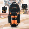 MELOTOUGH 7-Pocket Technician Pouch-Small Pocket Tool Belt Pouch with Belt