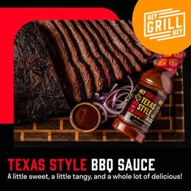 Hey Grill Hey | Texas BBQ Sauce | Brisket Sauce | BBQ Glaze | Beef Marinade | Grilling Essentials | Texas Style