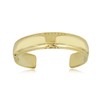 AVORA 10K Yellow Gold Adjustable Toe Ring with Fancy Milgrain