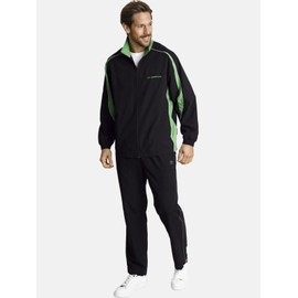 Jan Vanderstorm Eirik Men's Leisure Suit - Green Striped, size: 58