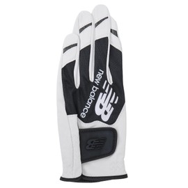 [ニューバランス] ゴルフ 継続定番商品 ユニセックス グローブ (合皮ファブリック・片手用) / 012-5985001 010_ブラック LL (25~26cm)