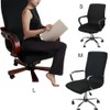 Office Computer Chair Cover, Universal Replacement Removable Rotating Stretch Resilient