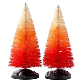 Lemax Spooky Town Autumn Sunrise Tree, Small, Set of 2 #24006