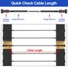 CKE 50 Pack Black Invisible Cable Railing Kit, T316 Stainless