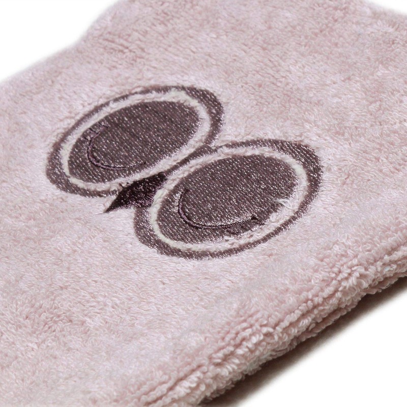 Pippi 100% Organic Cotton Wash Cloth, lightpink