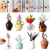 Suweiyuanshiyi 8Pcs Mini Vase Magnets for Fridge, Mini Ceramic Vase