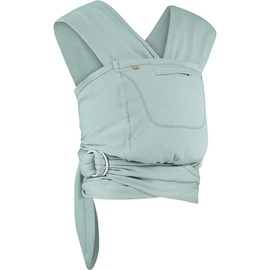 Caboo Organic Cotton Baby Carrier Slings - Sage | Baby Sling Carrier for Newborn Essentials | Toddler Sling Baby Carriers from Newborn