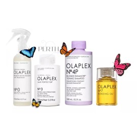 Olaplex Kit Olaplex® Para Rubios Con Matizador 4p Mas Pasos 0, 3 Y 7