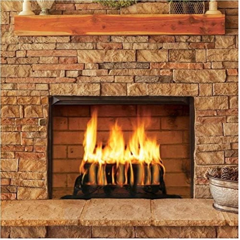 Duraflame Crackleflame Firelogs – Cozy Crackling Fireplace Logs, Fast Lighting