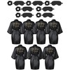 Neer 21 Pcs Women Birthday Party Robe Set Queen Squad