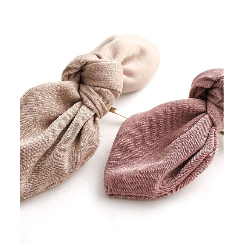 Vingtaine H7313 Basic Color, Wired, Ribbon Pony Hook, Hair Cuff,