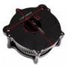 TWOM Air Cleaner Intake Filter For Harley Touring Road King