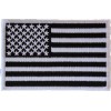 Ivamis Subdued Black White US Flag Patch- 3x2 inch -