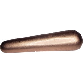 StarStuff.Rocks Premium Pure Solid Copper Wand - 3.5 inches Long for Massage, Energy Conductor, Reiki, Metaphysical, Altar, Grounding and Alternative Use