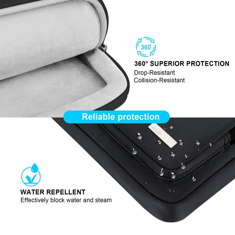 Lacdo 360° Protective Laptop Shoulder Bag for 13 inch New