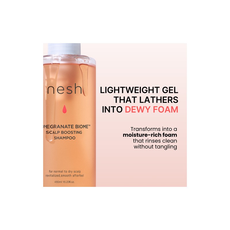 nesh [nesh]Pomegranate Biome Scalp Boosting Shampoo 480ml