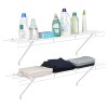 HAUSHOF Closet Shelves Wall Mounted 4-Pack 4 ft x 12in
