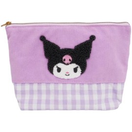 Nakajima Corporation 189059-23 Gingham Sagara Cosmetic Pouch, Kromi