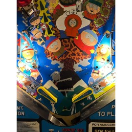 SEGA Plastic Protectors Set for Sega's South Park Pinball Machine (Set of 4)
