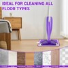 Reusable Mop Pads Compatible with Swiffer WetJet Mop, SealUncle Washable