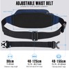 WATERFLY Fanny Pack Waist Bag: Runner Small Hip Pouch Bum