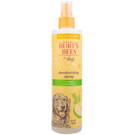 Burt's Bees for Pets Deodorizing Spray for Dogs with Apple and Rosemary, 99.7% Natural Origin Formulas, Waterless Dog Shampoo - Gentle Dry Shampoo for Dogs, Best Dog Shampoo, 10 oz