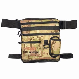 Super detesir Pointer Metal Detector Find Bag Detecting Digger Tools Bag Waist Pack Pouch for PinPointer Garrett Xp ProPointer (Coral)