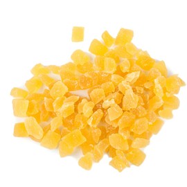 Dried Diced Pineapple - Tropical and Sweet - Great as a Snack, Dessert Topper, or Drink Garnish - Non-GMO, Gluten Free, Vegan - Large 20 Ounce Resealable Bag