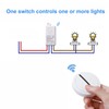 Mengshen Remote Switch and Receiver Kit, Mini Portable Relay Wireless