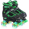 Nattork Adjustable Roller Skates for Kids - Green - Model