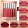 El Set De 6 Brillos Labiales Mate Kakela No Se