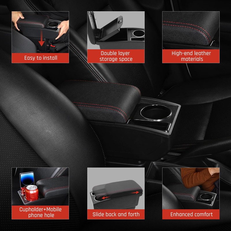 Car Armrest Box for Mazda CX-3 2015 2017 2018 Auto