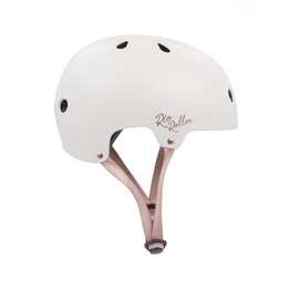 Rio Roller Rose Helmet Skateboard Helmet Unisex Adult, Black (Cream), 57-59 cm