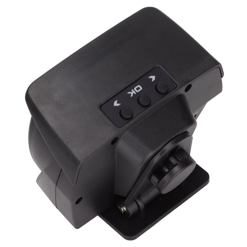 Black Vehicle HUD Display Multifunction OBD HUD Gauge 9 Alarm