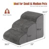 Giantex Dog Ramp Stairs for Bed, 3 Tiers Foam Pet