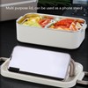 2 Tier Stackable Bento Box 304 Stainless Steel Insulated Lunch