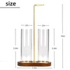 Incense Holder, Hang Upside Down Incense Sticks Burner Holder Storage