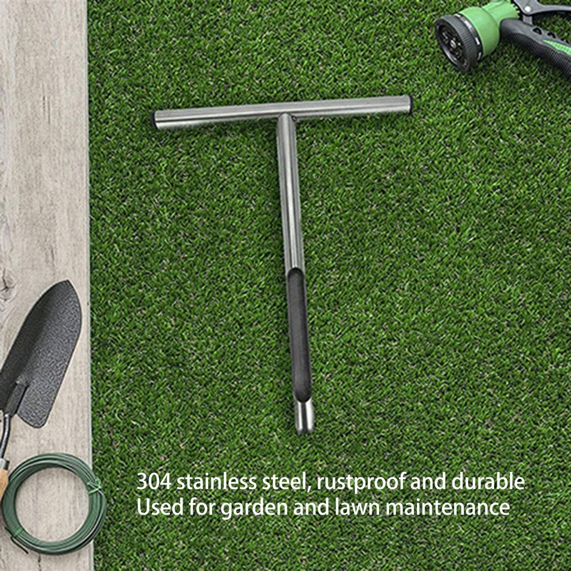 Soil Sampler Probe 304 Stainless Steel Protable T Handle Soil